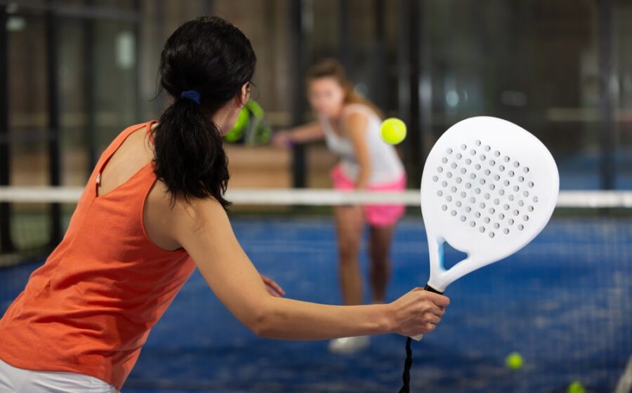 Padel Colli Portuensi in azione durante la finale