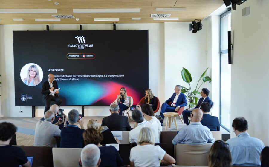 Inaugurazione dell'Innovation Hub di Fastweb e Vodafone a Milano