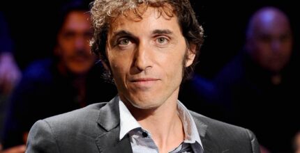 Giuseppe Cruciani durante la trasmissione Controcampo