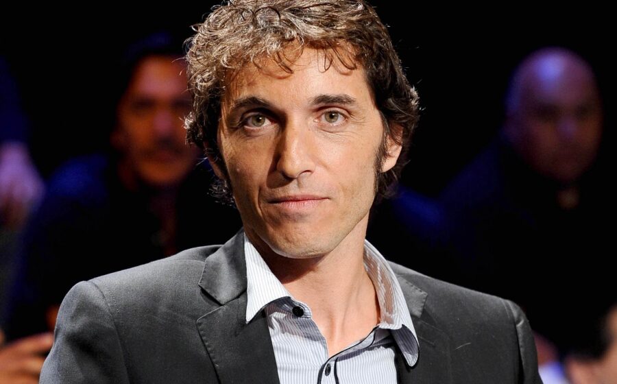 Giuseppe Cruciani durante la trasmissione Controcampo