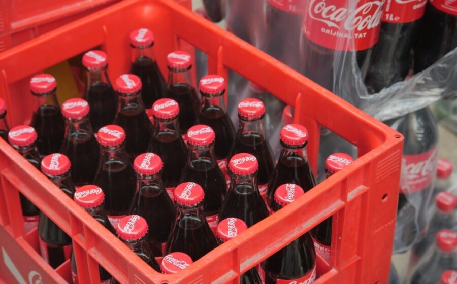 Logo di Coca-Cola e prodotti Fairlife