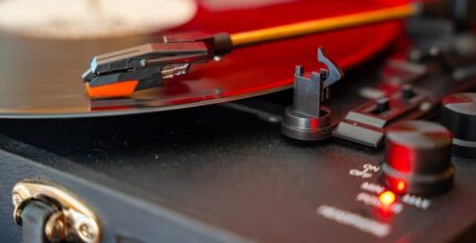 Ascolto di musica in una listening room