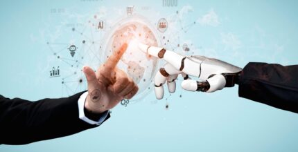 Rappresentazione grafica dell'intelligenza artificiale negli acquisti