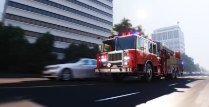 Incendio a Roma nella zona di Fidene