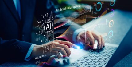 Immagine rappresentativa dell'intelligenza artificiale negli uffici