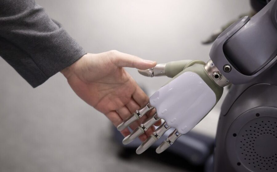 Robot di Enigma in azione