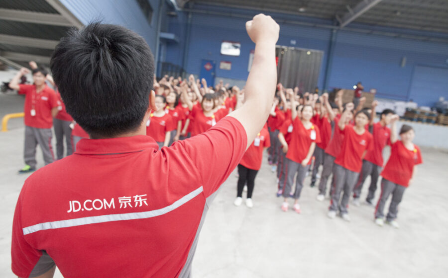 Logo di Jd.com e Ceconomy