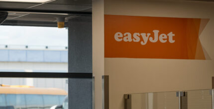 easyJet aereo in volo