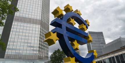 Grafico sull'andamento dell'inflazione nell'area euro