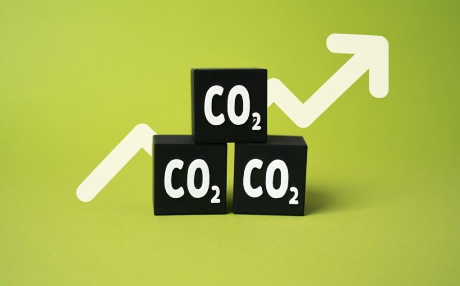 Grafico del prezzo delle quote di emissione di CO2