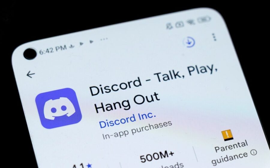 Screenshot dell'interfaccia di Discord con Game Mode attivato