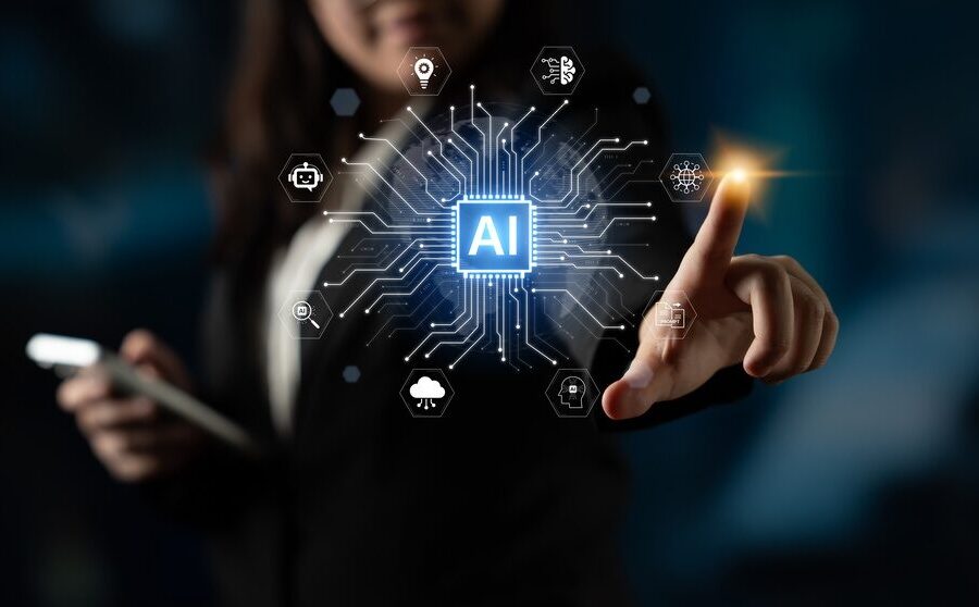 Rappresentazione grafica dell'intelligenza artificiale