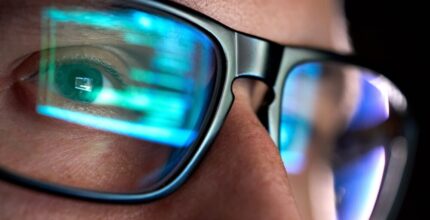 Smart glasses in uso