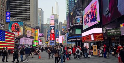 Il sindaco di New York, Zohran Mamdani, durante un intervento sull'intelligenza artificiale.