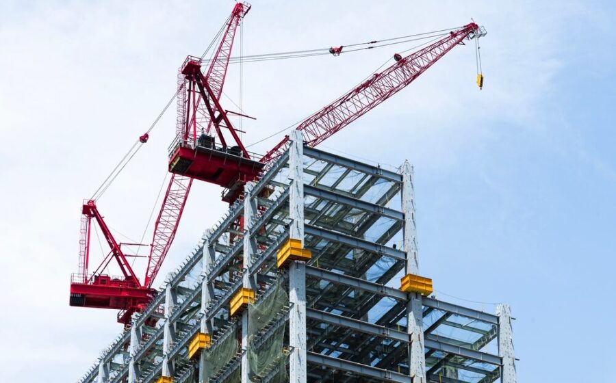 Cantiere edile in Italia